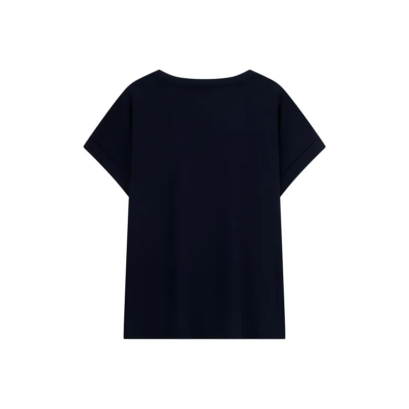 Tommy Hilfiger T Shirt Women's Navy Blue-1