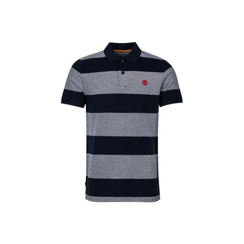 Timberland Polo Shirts Men Blue