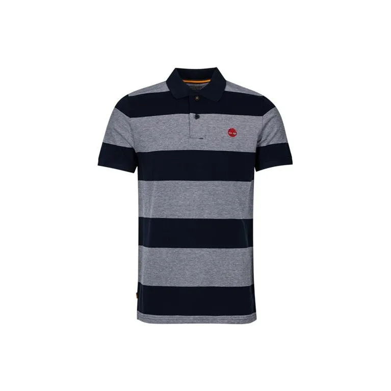 Timberland Polo Shirts Men Blue-0