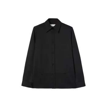 JIL SANDER Pointed collar Satin Shirt