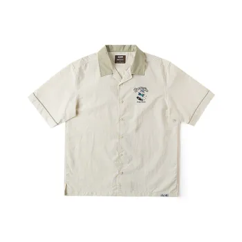 Lee Little Liu Duck Co branded Model Shirts Men Ecru