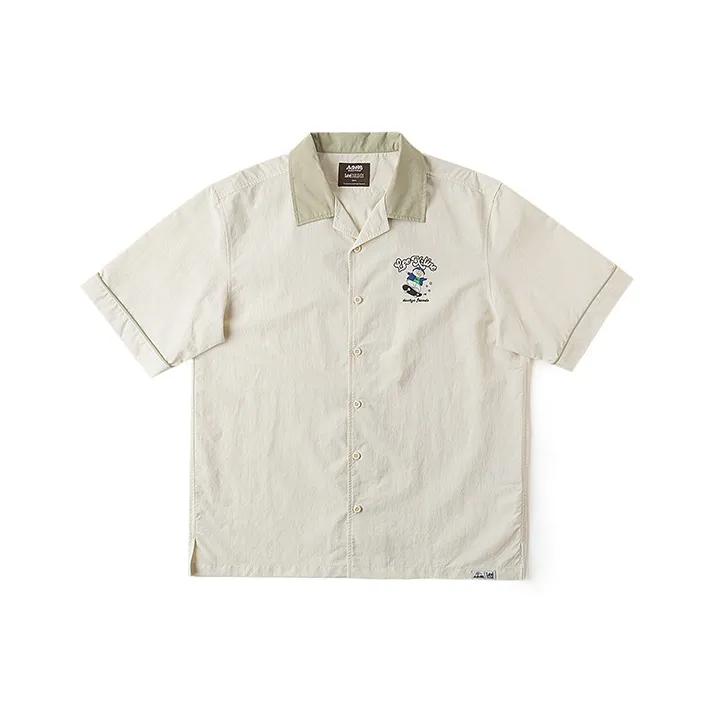 Lee Little Liu Duck Co branded Model Shirts Men Ecru-0