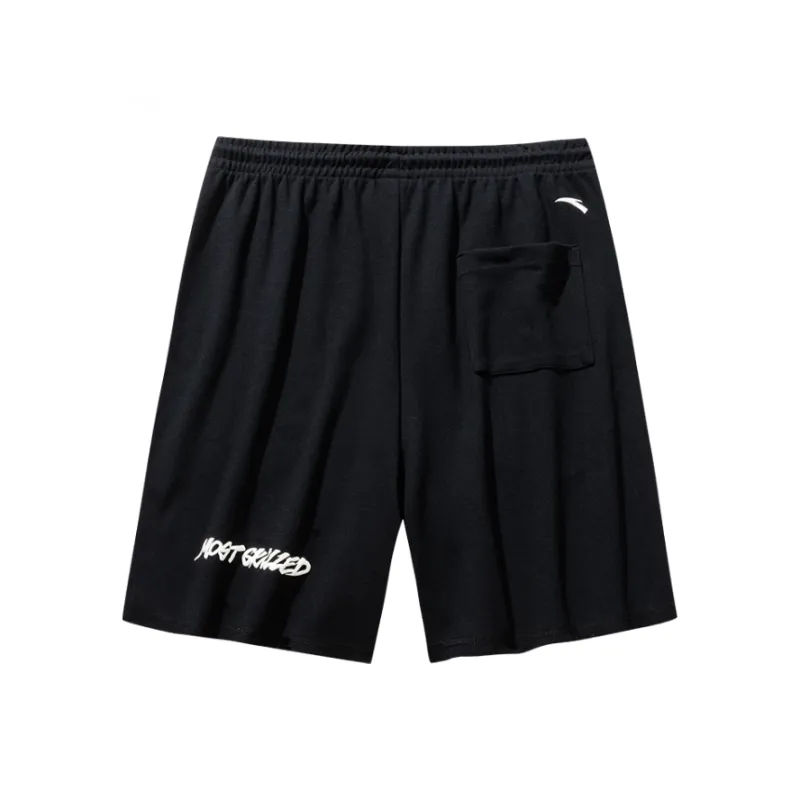 Anta Basketball Collection Casual Shorts Men's Basic Black-1