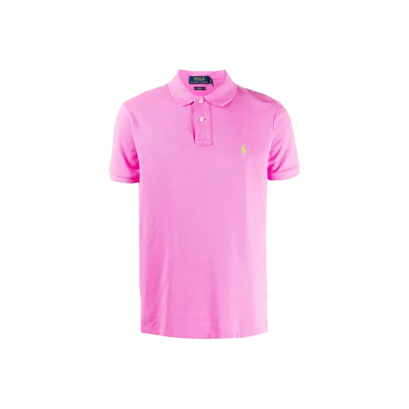 Polo Ralph Lauren Logo Embroidered Short Sleeved Polo Shirt-0