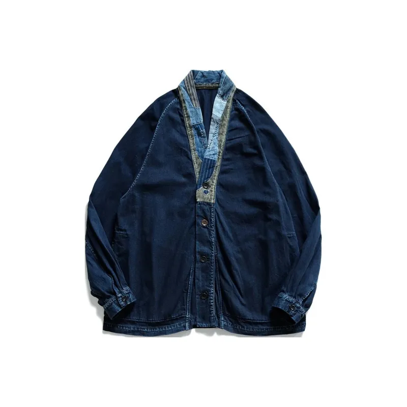 Kapital 8oz Idg Denim Tiger Jubbans Shirt Noragi Remake-0