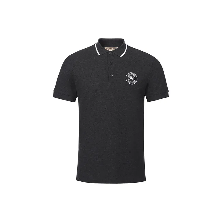 Burberry Polo Shirts Men Black-0