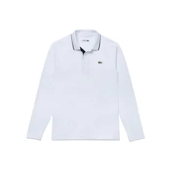 LACOSTE Polo Shirts Men White