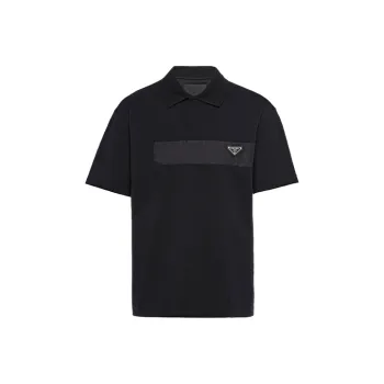 PRADA Polo Shirts Men Black