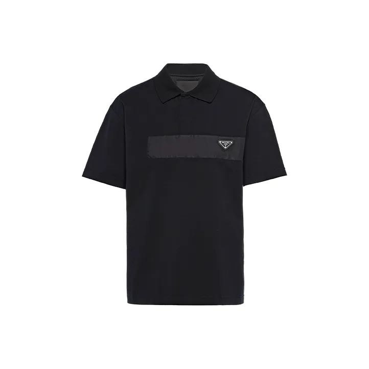 PRADA Polo Shirts Men Black-0