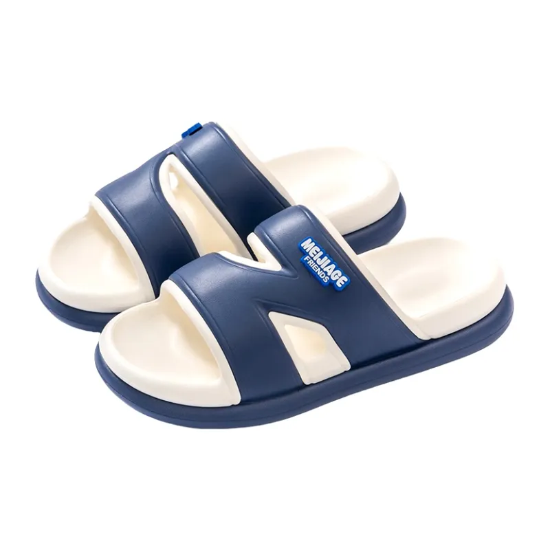 Le Drag Slippers Black/Dark Blue/Khaki/Pink/Purple-7