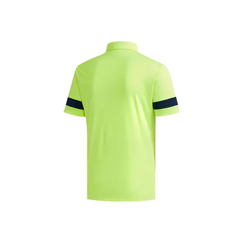 Adidas Polo Shirt Men's Neon Yellow-1