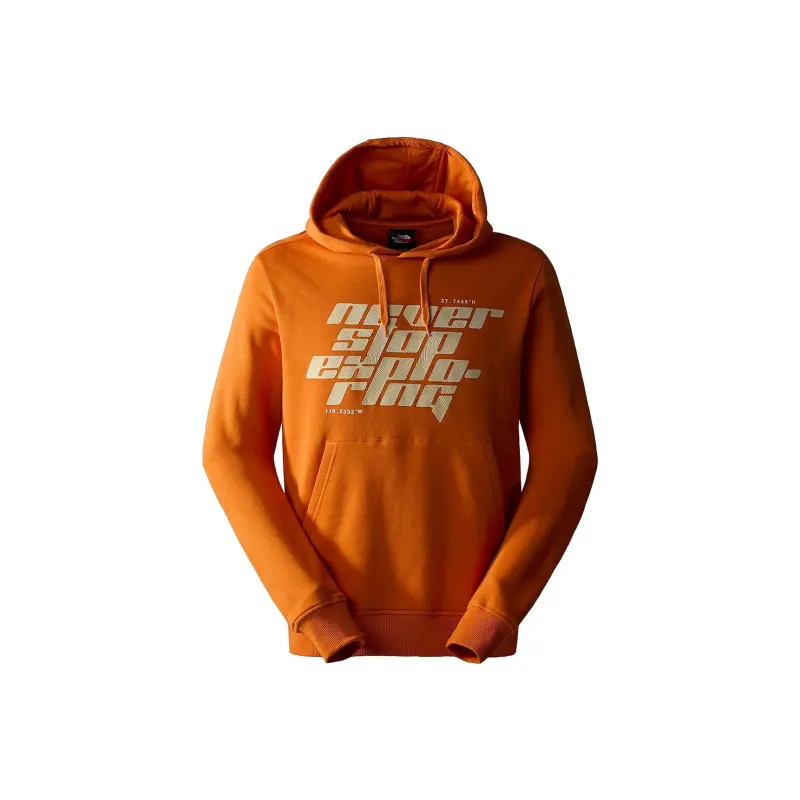 THE NORTH FACE Sweatshirts Men Orange-0