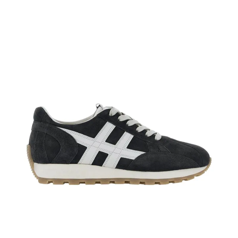 HOGAN 86er H671 Low Top Casual Shoes Men's Black-1