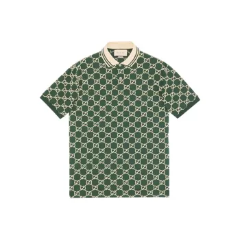 GUCCI Polo Shirts Men Green