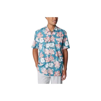 Columbia Shirts Men Sky Blue