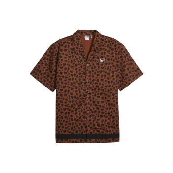 PUMA Downtown Shirts Men Brown