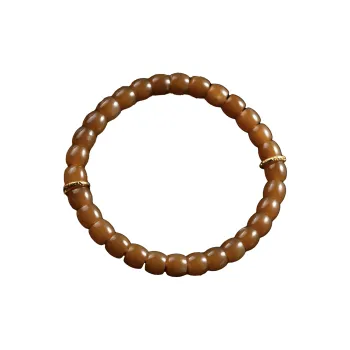 Yisheng Jewelry Hetian Jade Bracelets Sugar Jade Unisex