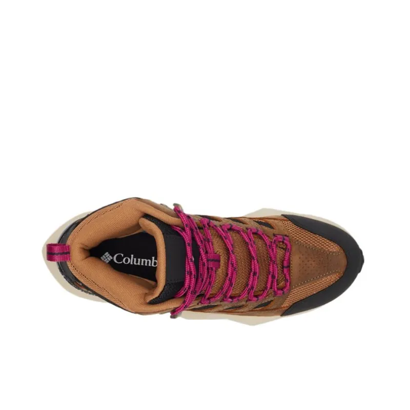 Columbia Cushioning, Wear Resistant Mid Top Hiking Shoes Women's Brown Black-2