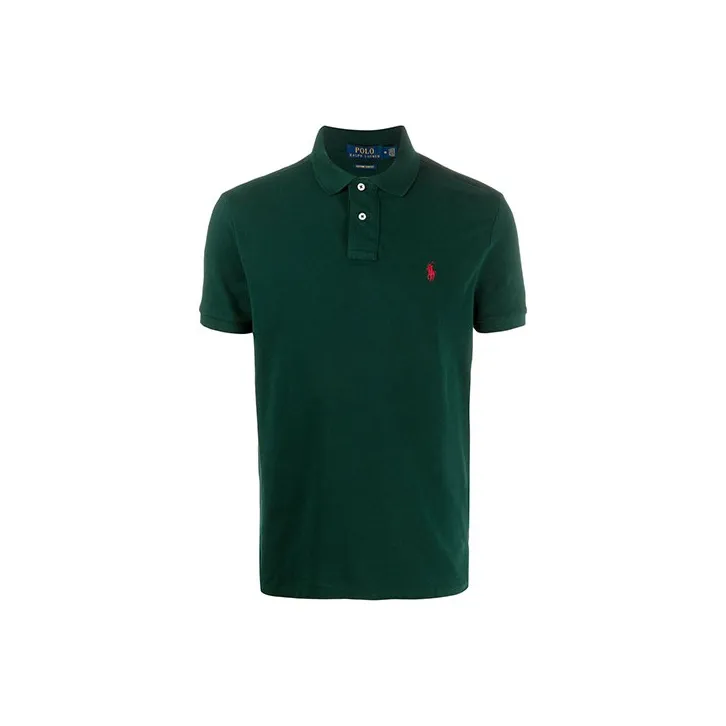 Polo Ralph Lauren Pony Embroidered Short Sleeved Polo Shirt-0