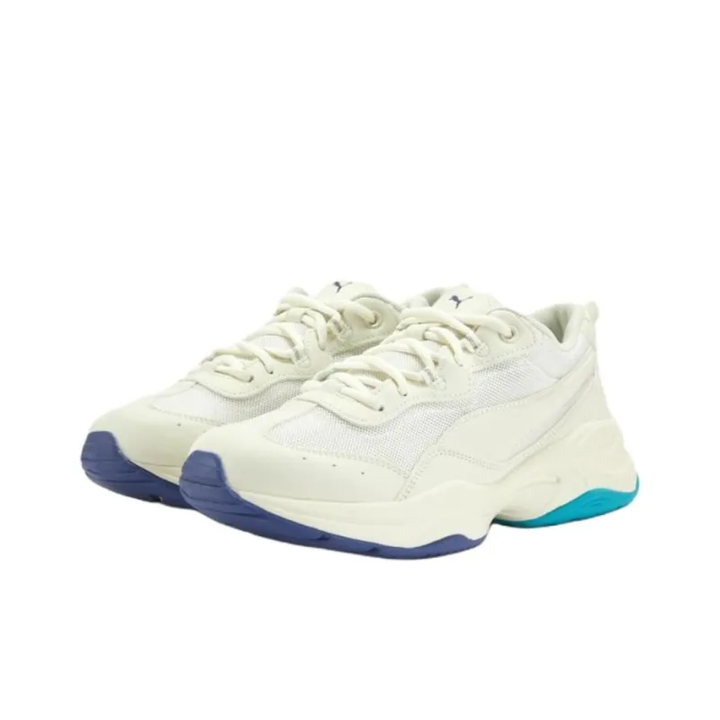PUMA CILIA MESH Anti Slip Wear Resistant Low Top Chunky Sneakers Women's White-2