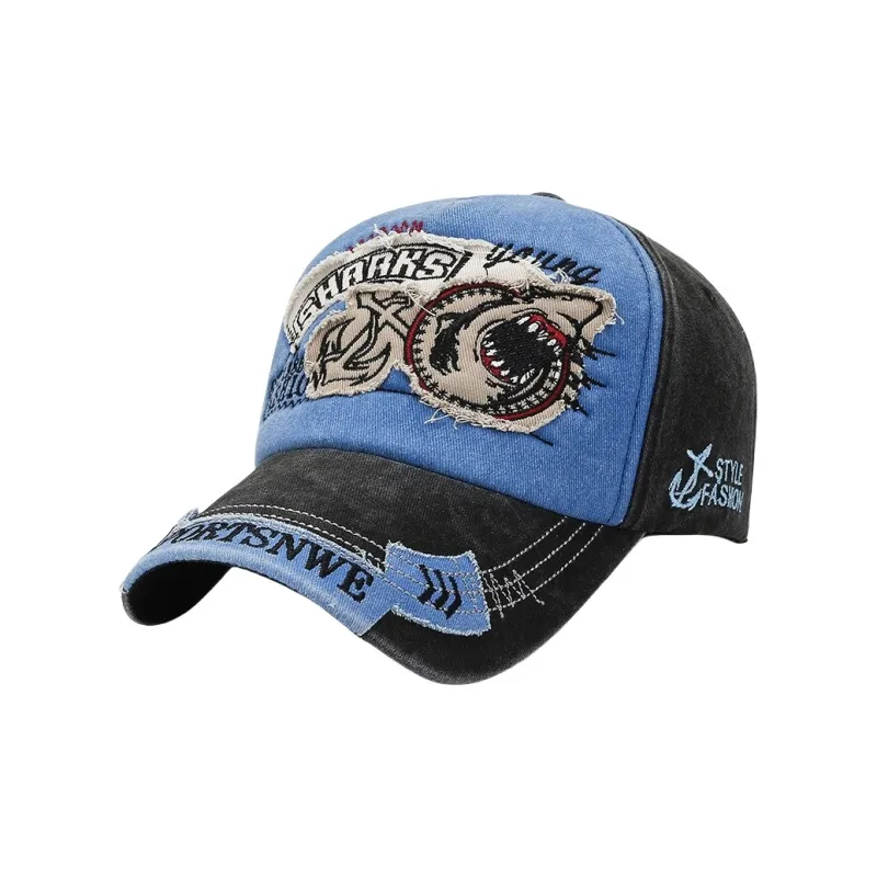 Fishing For Bears Cotton Baseball Caps Unisex-5