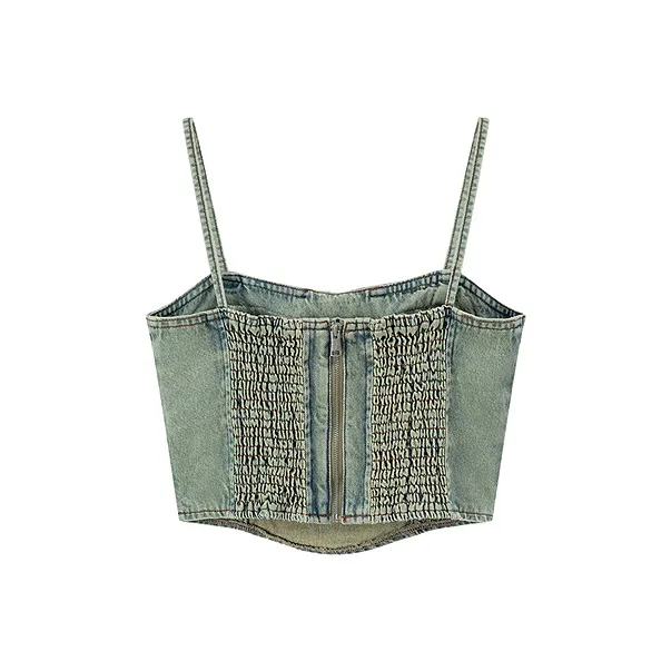 CHUU Tank Top Women's Light Denim Blue-1