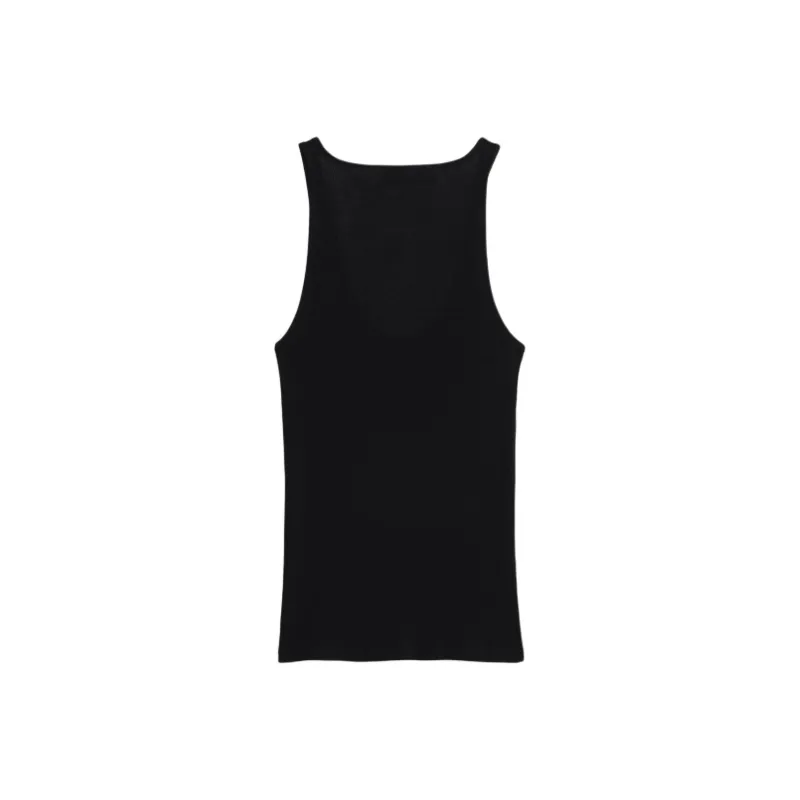 ZARA Tank Tops Women's Black-1