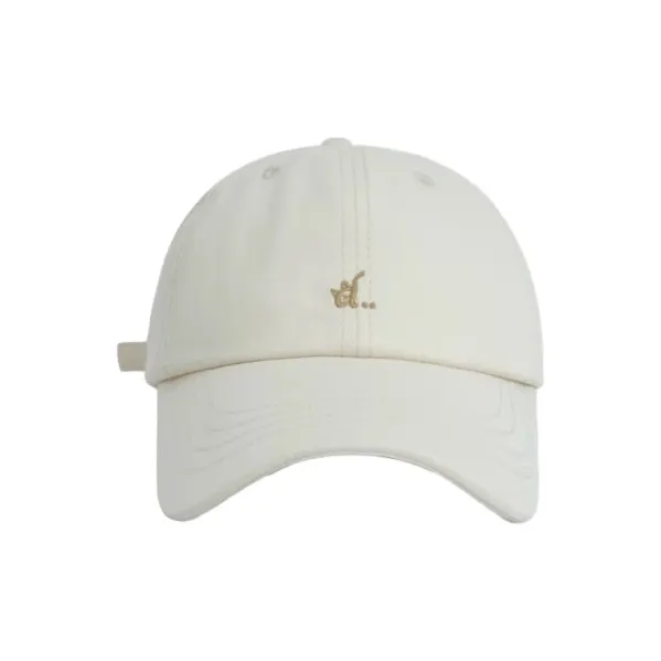 FREE RABBITⅡ Soft Top To Make Face Look Smaller Versatile Side Letter Baseball Caps Unisex-2