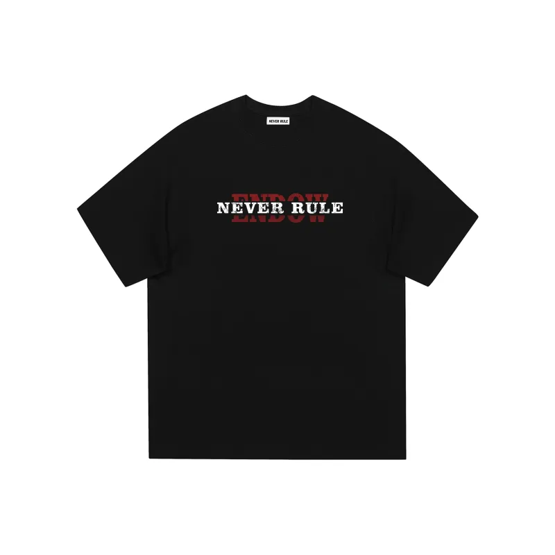 NEVER RULE T Shirts Unisex-1