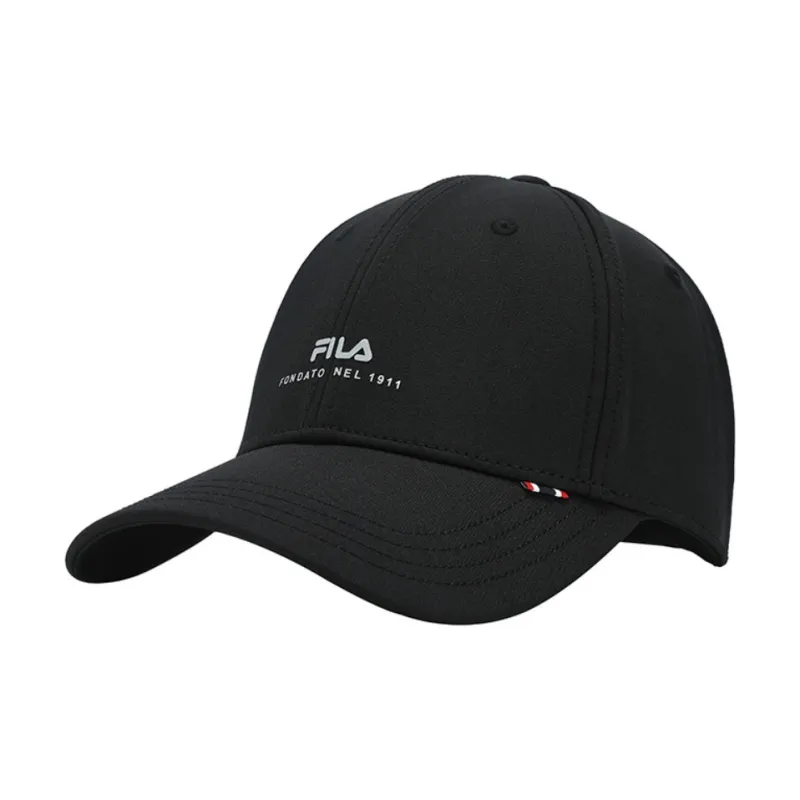 FILA Lifestyle Polyester Baseball Caps Men's Jet Black-1