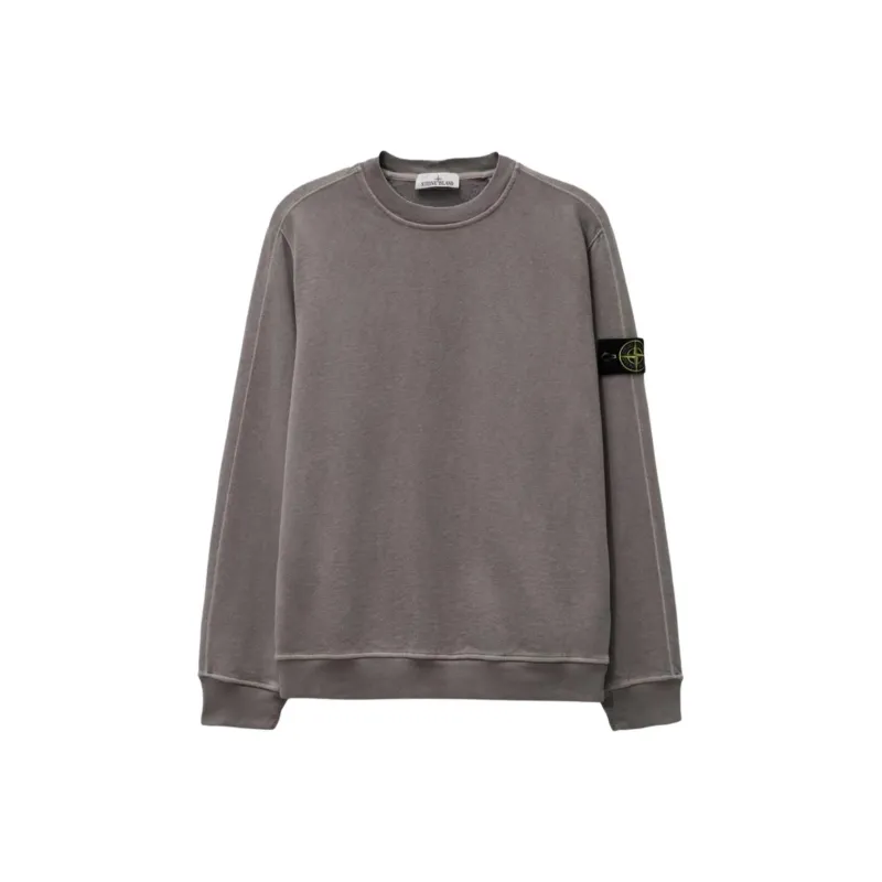 STONE ISLAND Compass badge Cotton Sweatshirt-0