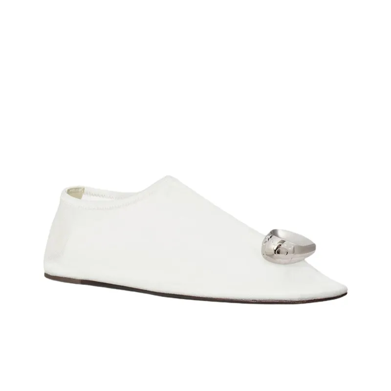TORY BURCH Patos Casual Single Shoes Women's White-1