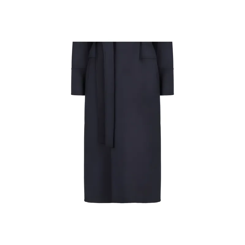 'S MAX MARA Belted Long Sleeved Coat-4