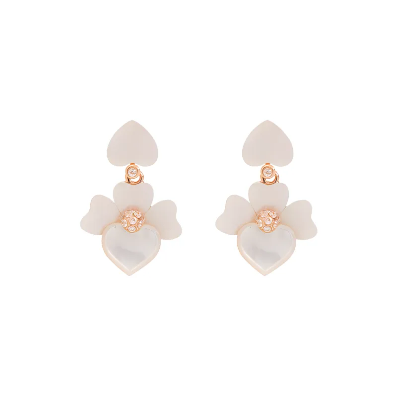 kate spade Precious Pansy Drop Earrings-0