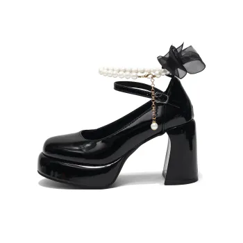 Be Good Chunky Heel High Heels Women's