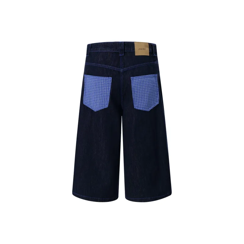 VINMUK Denim Shorts Women's Dark Blue-1