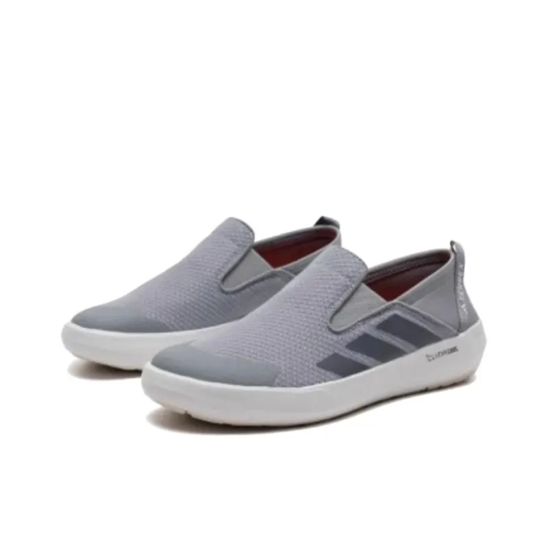 Adidas Terrex Boat Abrasion Resistant Low Top Trekking Shoes Unisex Gray-2