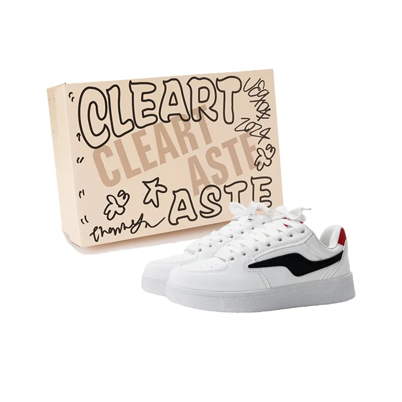 CLEARTASTE Wear resistant And Lightweight Low Top Skateboard Shoes Women's-10