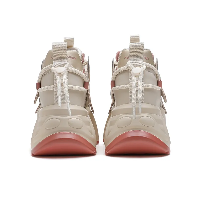 CARDANRO Anti-Slip Wear-Resistant Low-Top Chunky Sneakers Women's-3