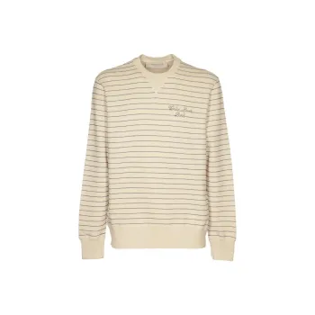 Golden Goose Striped Crewneck Sweatshirt