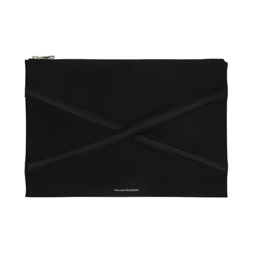 Alexander McQueen Logo Patterned Satin Shorts