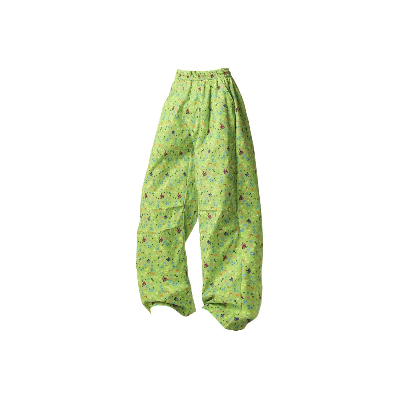 Ang2 Stu Casual Pants Unisex Green-3