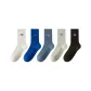 5 Pack[White+Dark Blue+Light Blue+Light Gray+Black]