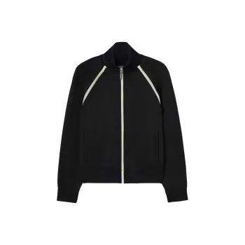 PALM ANGELS Contrast trim Track Jacket