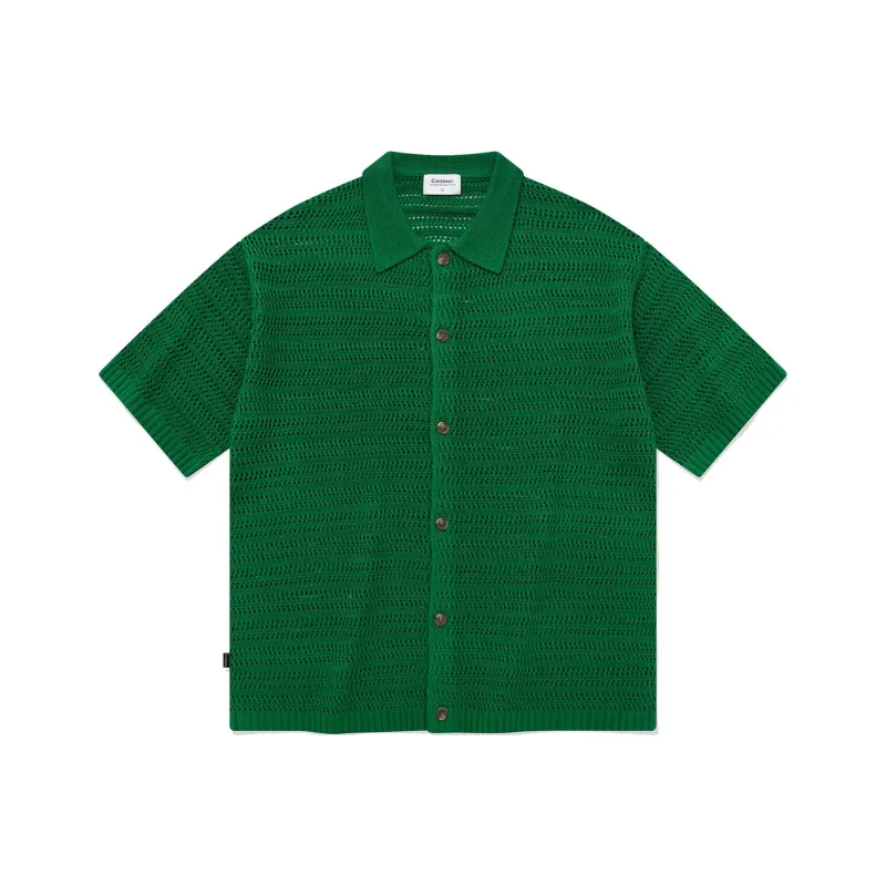 COVERNAT Shirts Unisex Green-0
