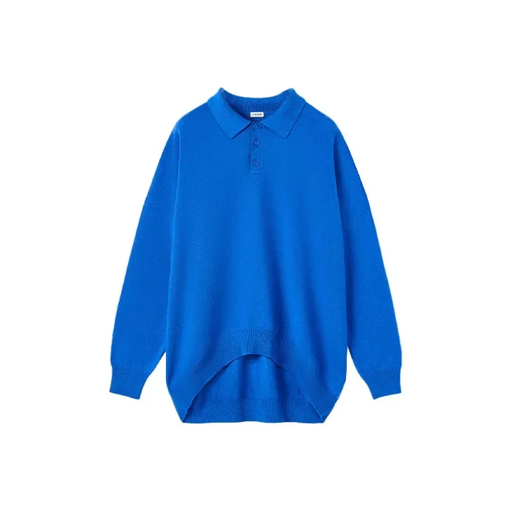 LOEWE FW22 Polo Shirt Men's Electric Blue-0