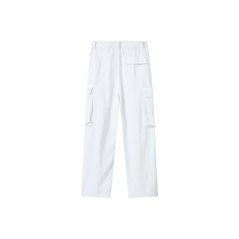 Yiwen Jeans Unisex Ivory White-1