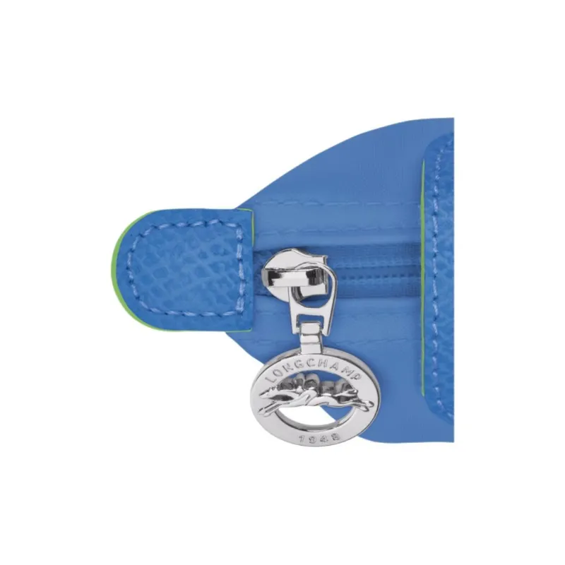 LONGCHAMP Le Pliage Green Recycled Polyamide Canvas Coin Purse Regular Women's Blue-2