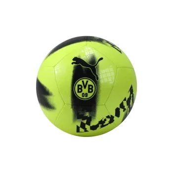 PUMA Size 5 Soccer PU Machine Stitched Soccer Ball Unisex Yellow Black