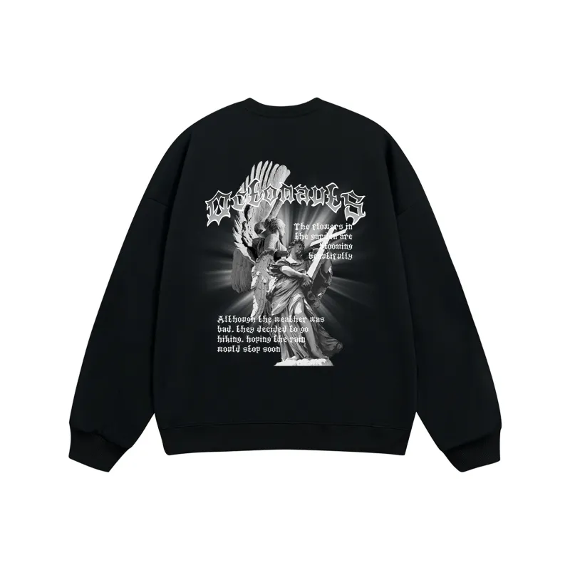 Small Columns Under The Sea Sweatshirt Unisex-0